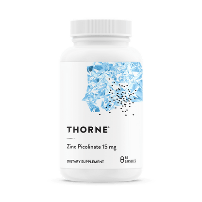 Thorne Zinc Picolinate 15mg 60 Capsules