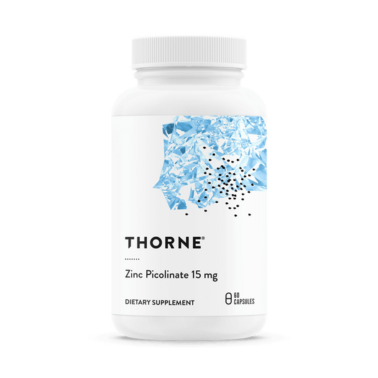 Thorne Zinc Picolinate 15mg 60 Capsules