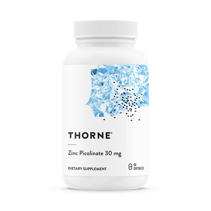 Thorne Zinc Picolinate 30mg - NSF Certified for Sport 60 Capsules