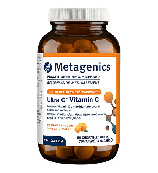Metagenics Ultra-C Chewable Orange 90 Chewable Tablets