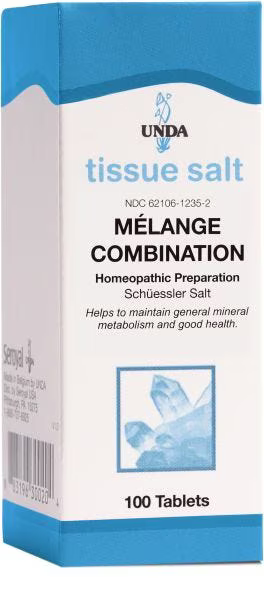 UNDA Melange Tissue Salt 100 Tablets