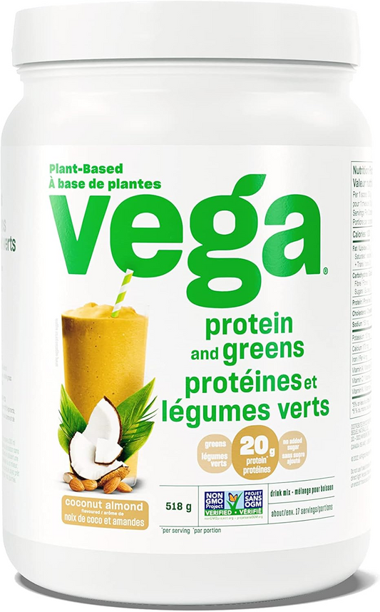 Vega Protein & Greens Coconut Almond 518g