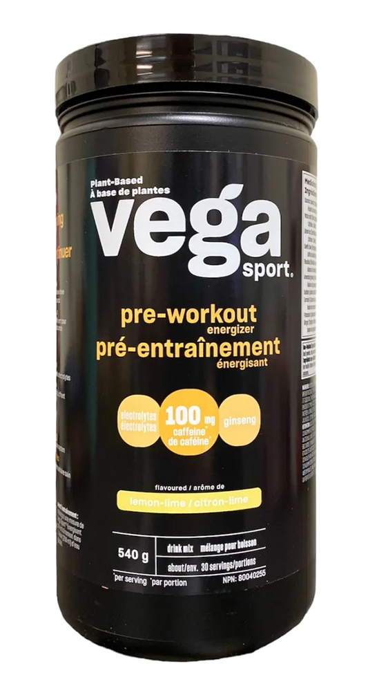 Vega Sport PreWorkout Energizer Lemon Lime 540g
