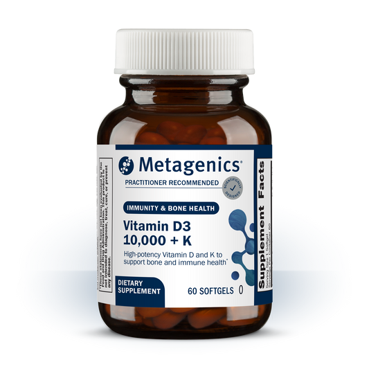 Metagenics Vitamin D3 10,000 + K 60 Softgels