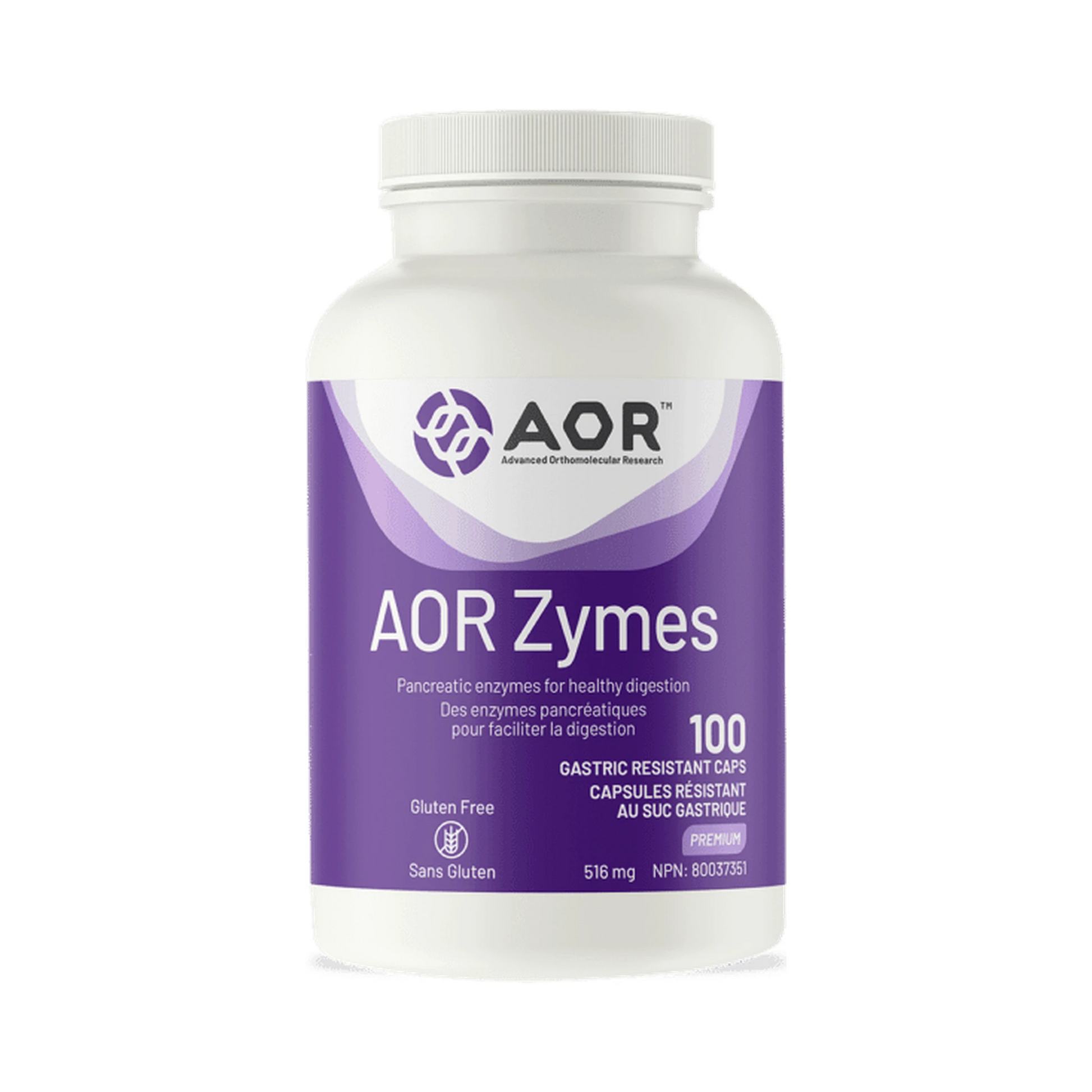 AOR AOR Zymes 100 Capsules