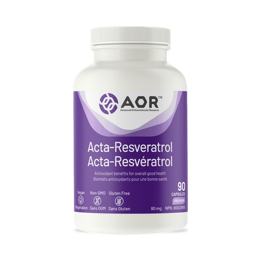 AOR Acta-Resveratrol 90 Capsules