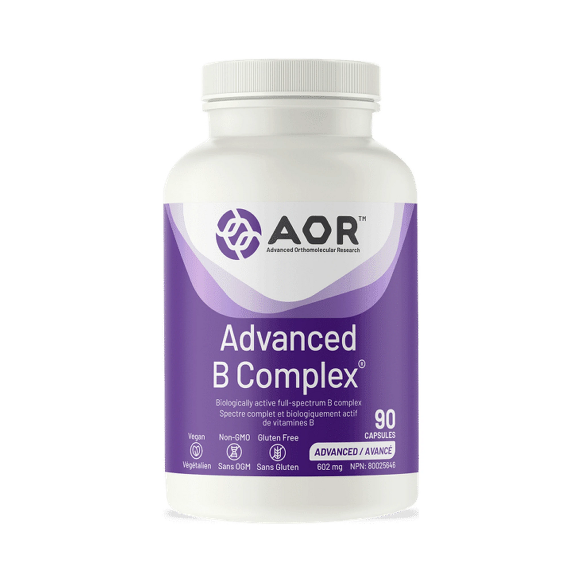 AOR Advanced B Complex 90 Capsules