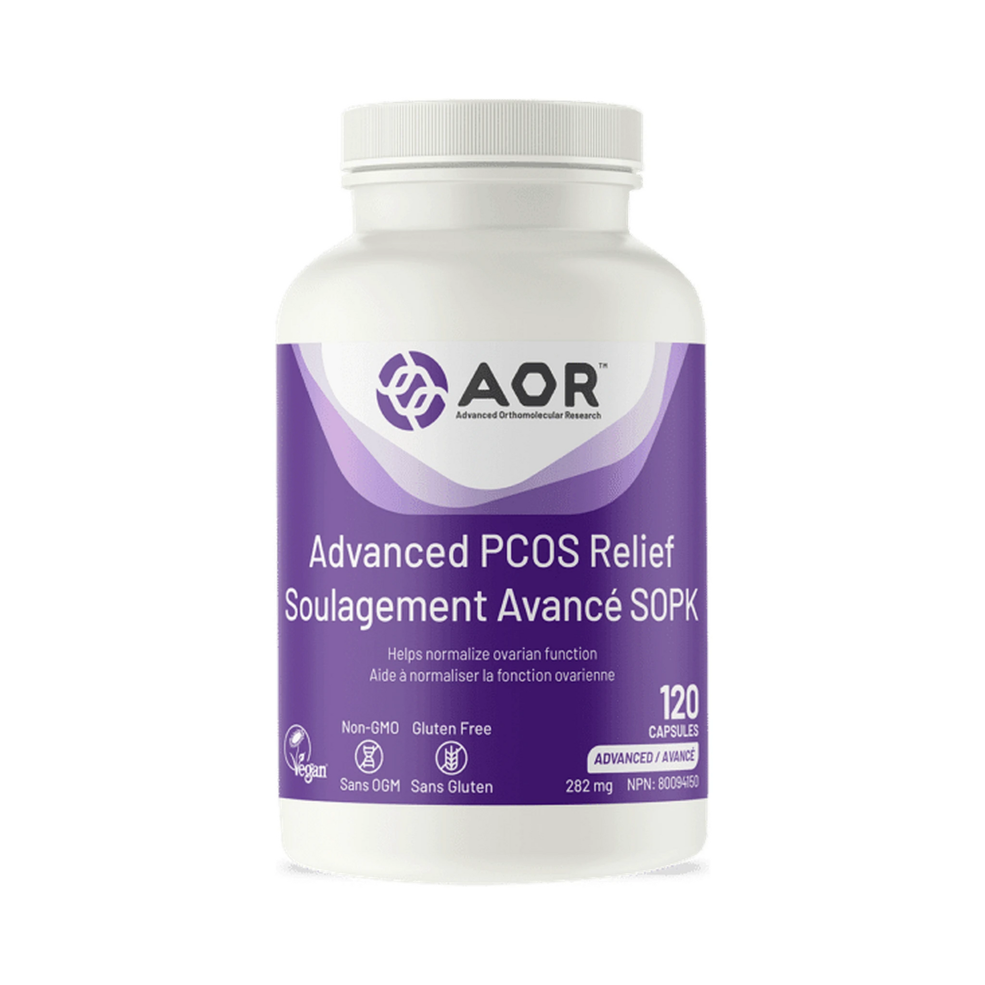 AOR Advanced PCOS Relief 120 Capsules