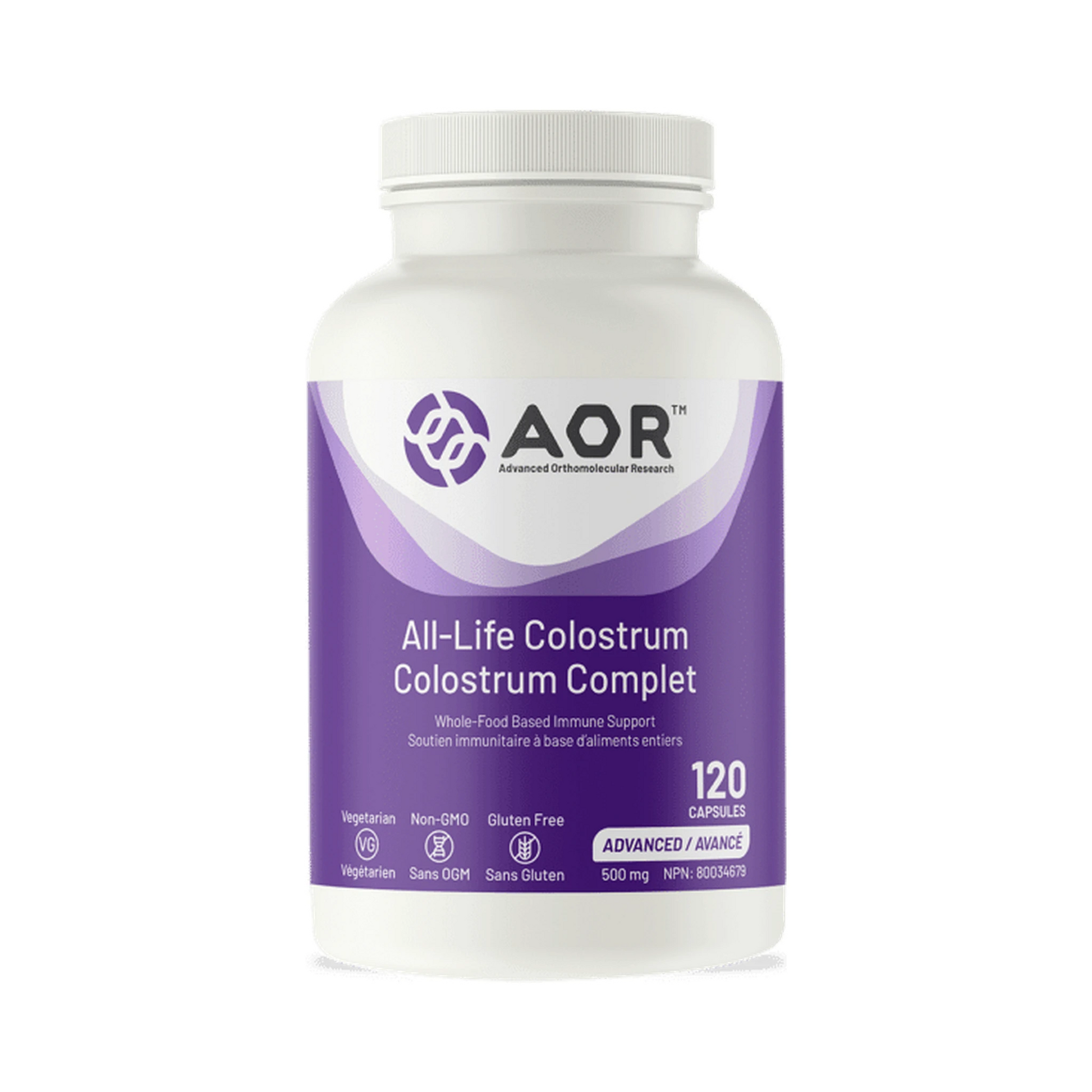 AOR All-Life Colostrum 120 Capsules