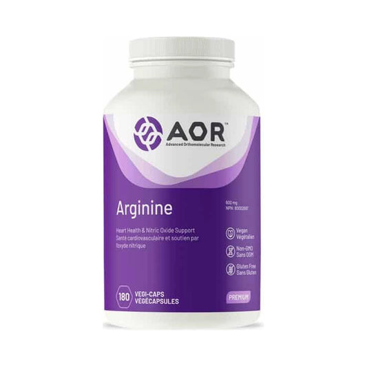 AOR Arginine 180 Capsules
