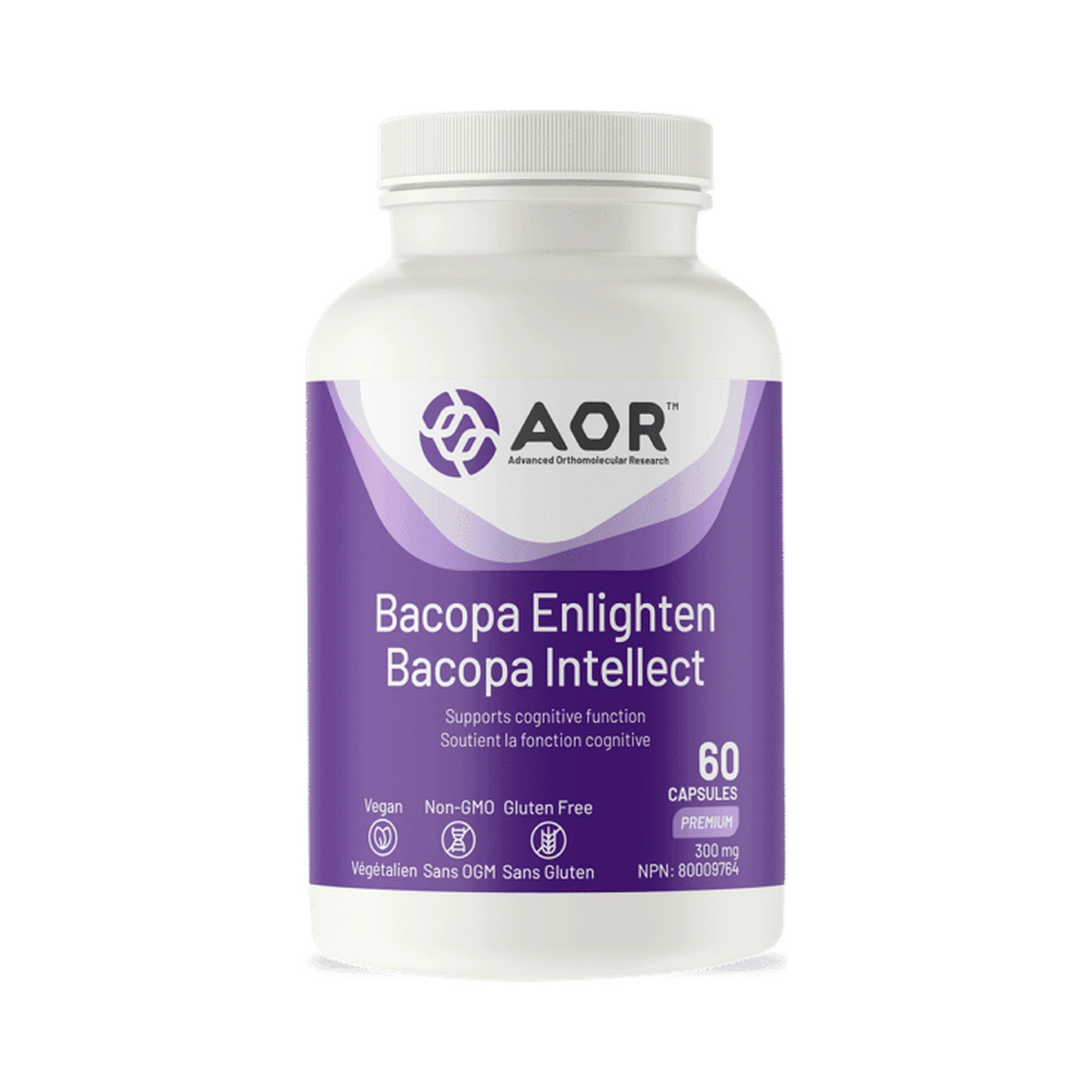 AOR Bacopa Enlighten 60 Capsules