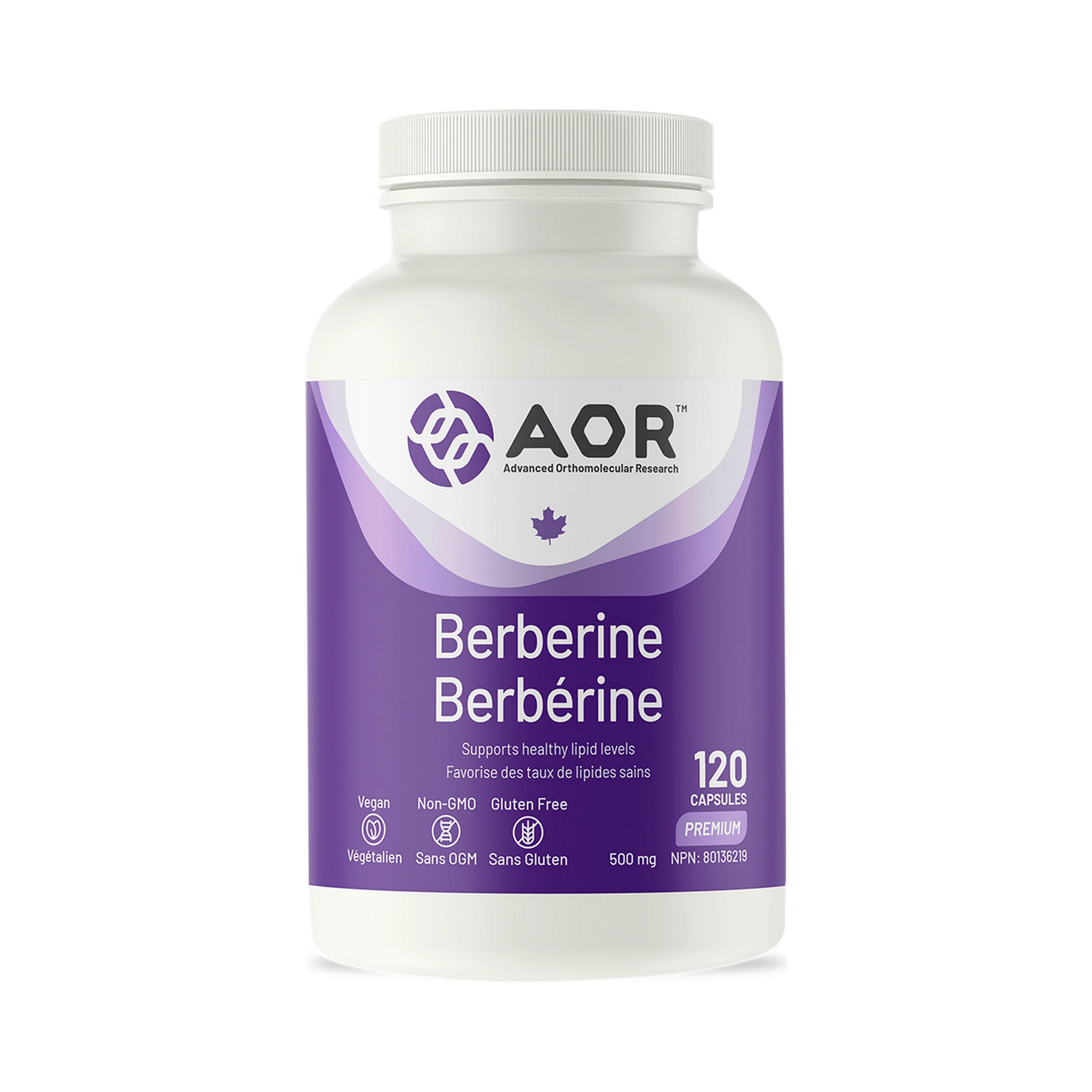 AOR Berberine 120 Capsules