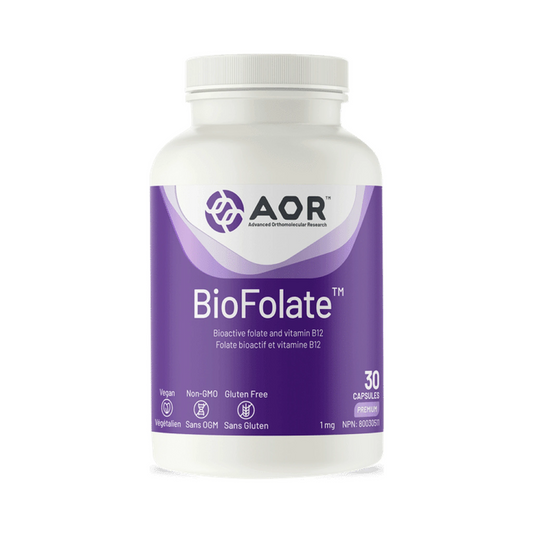 AOR BioFolate 30 Capsules