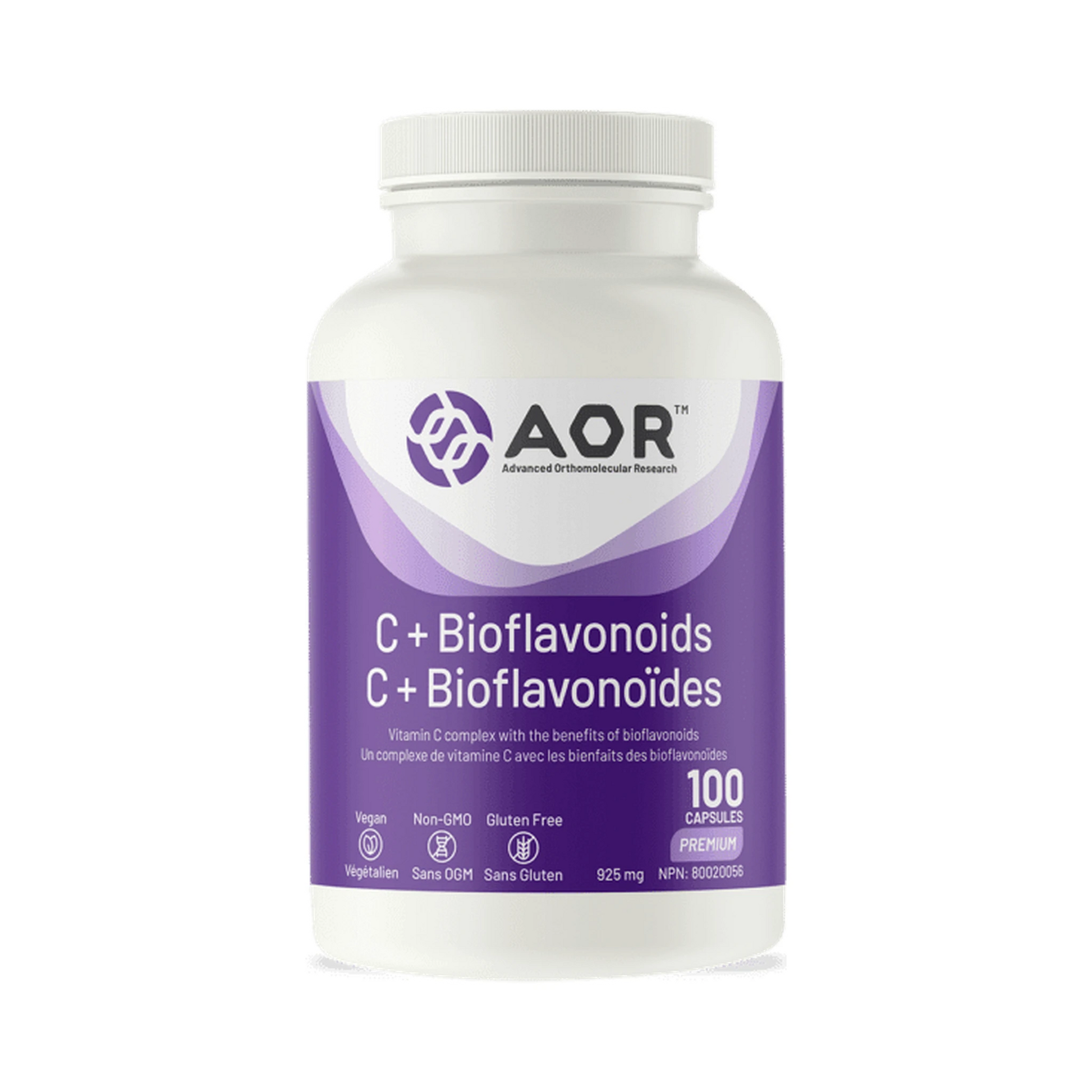 AOR C + Bioflavonoids 100 Capsules