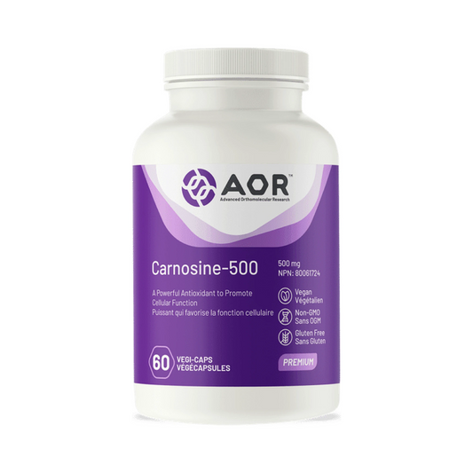 AOR Carnosine-500 60 Capsules