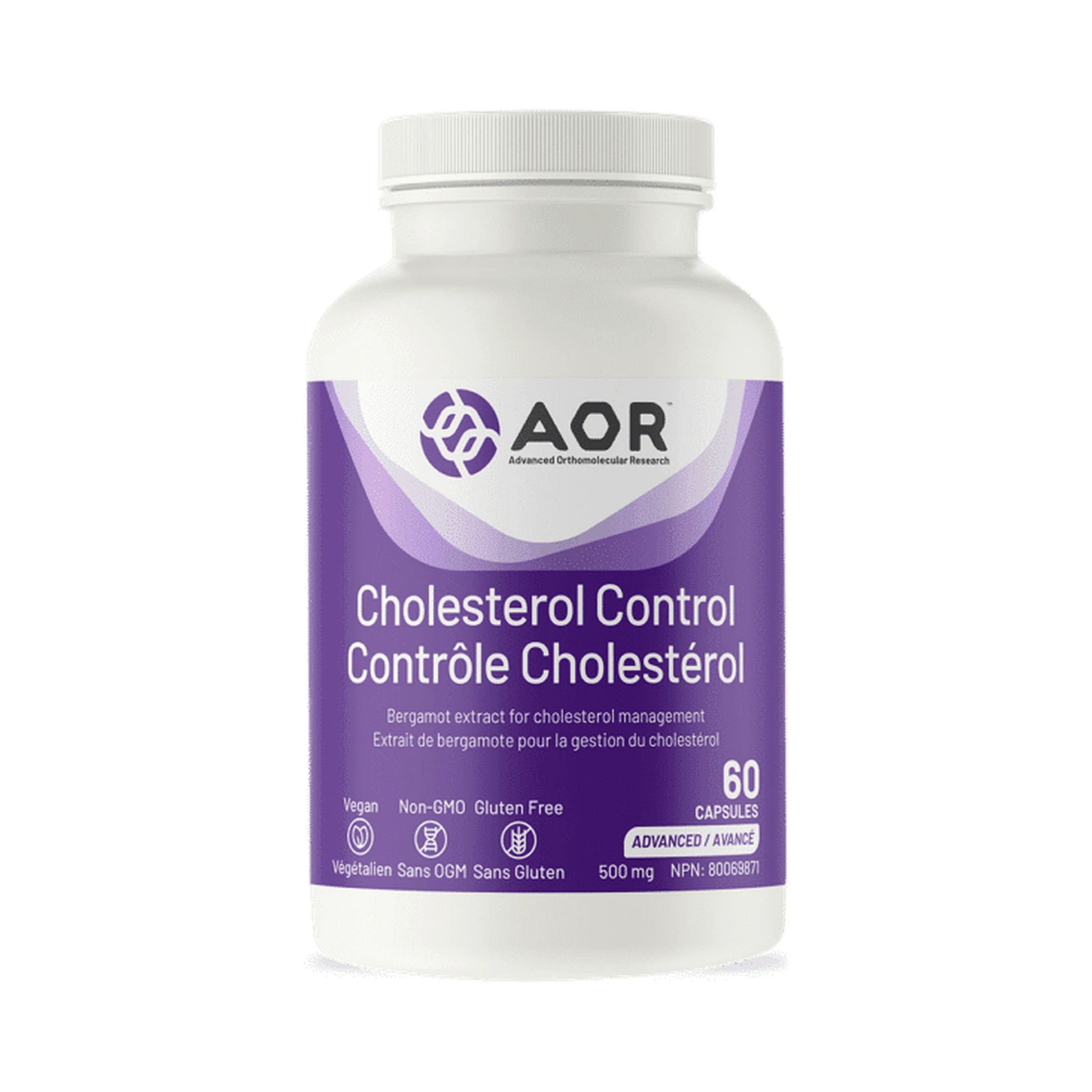AOR Cholesterol Control 60 Capsules
