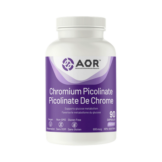 AOR Chromium Picolinate 90 Capsules