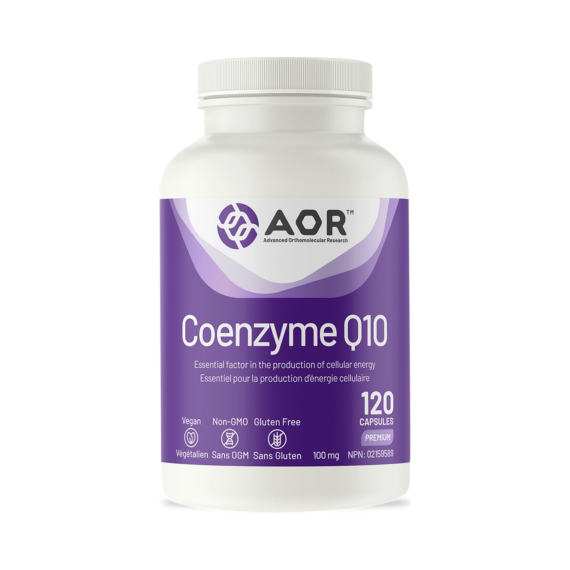 AOR Co-enzyme Q10 120 Capsules