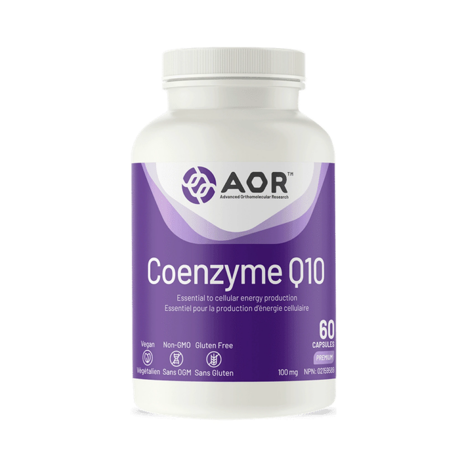 AOR Co-enzyme Q10 60 Capsules