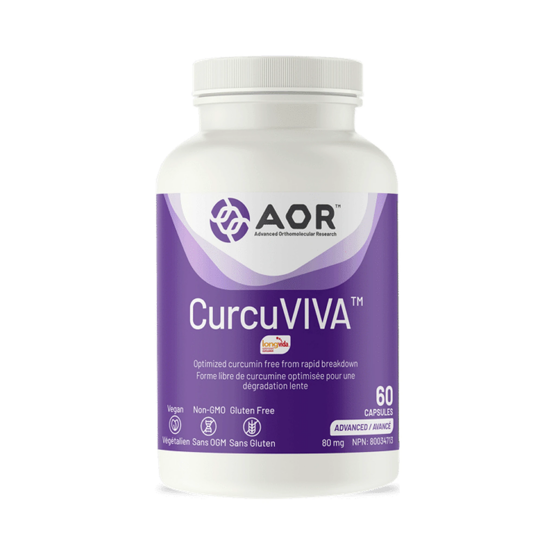 AOR CurcuVIVA 60 Capsules