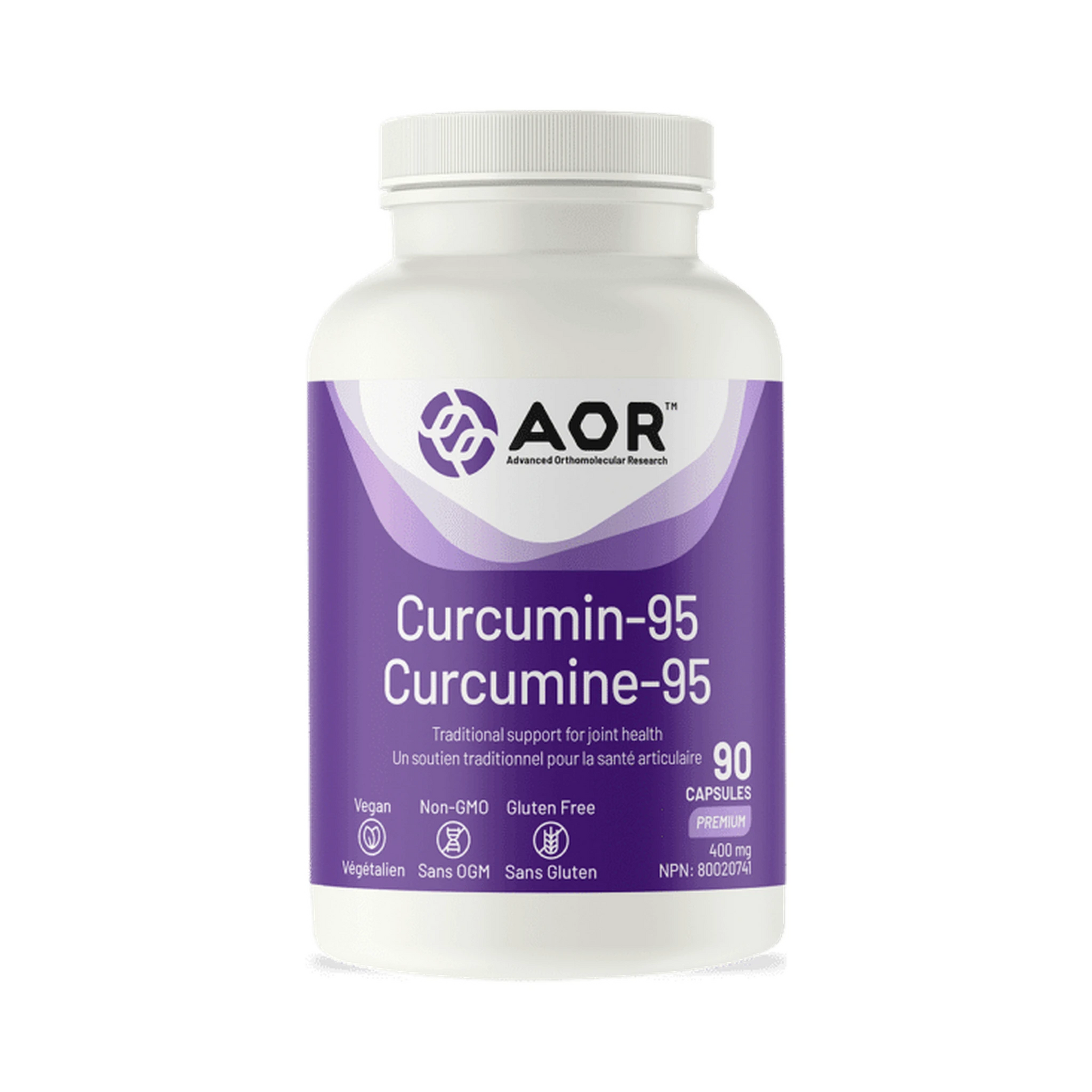 AOR Curcumin-95 90 Capsules