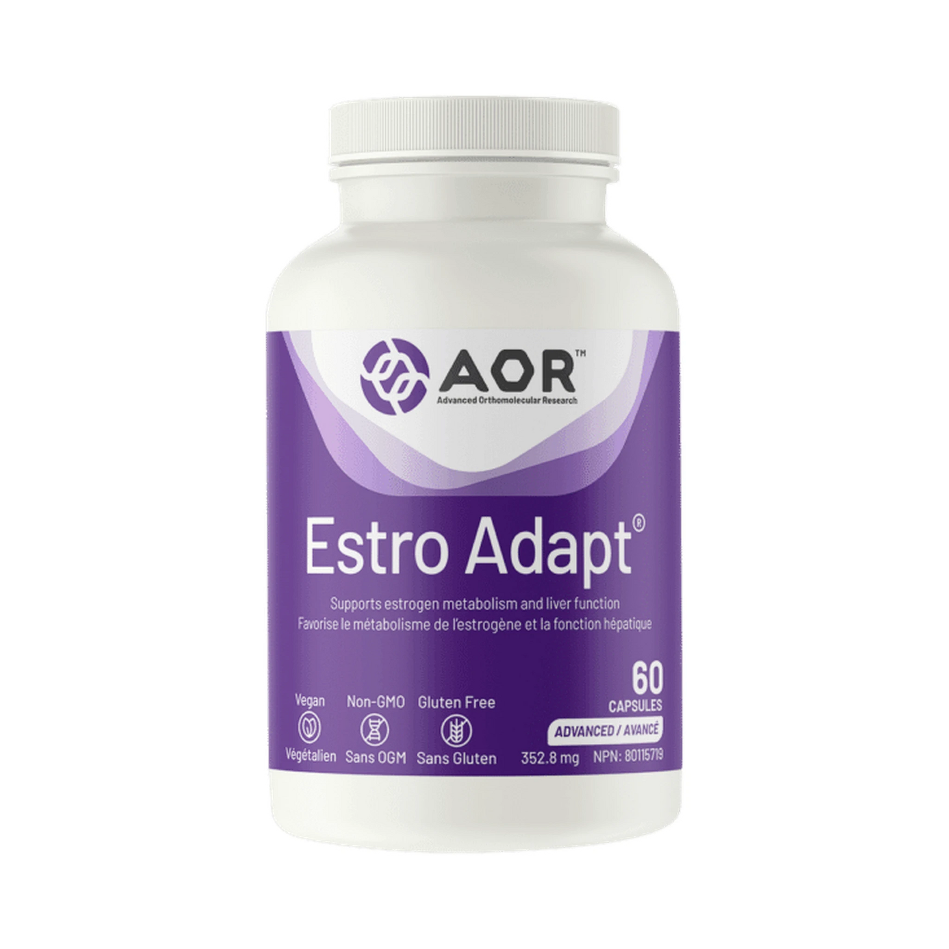 AOR Estro Adapt 60 Capsules