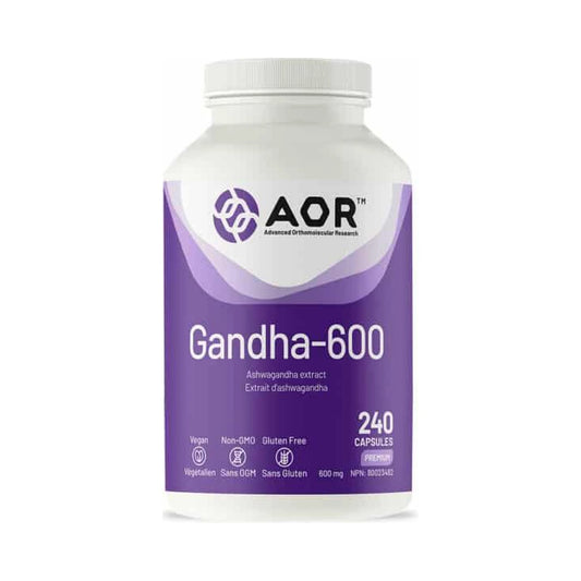 AOR Gandha-600 240 Capsules