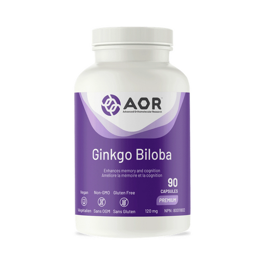 AOR Ginkgo Biloba 90 Capsules