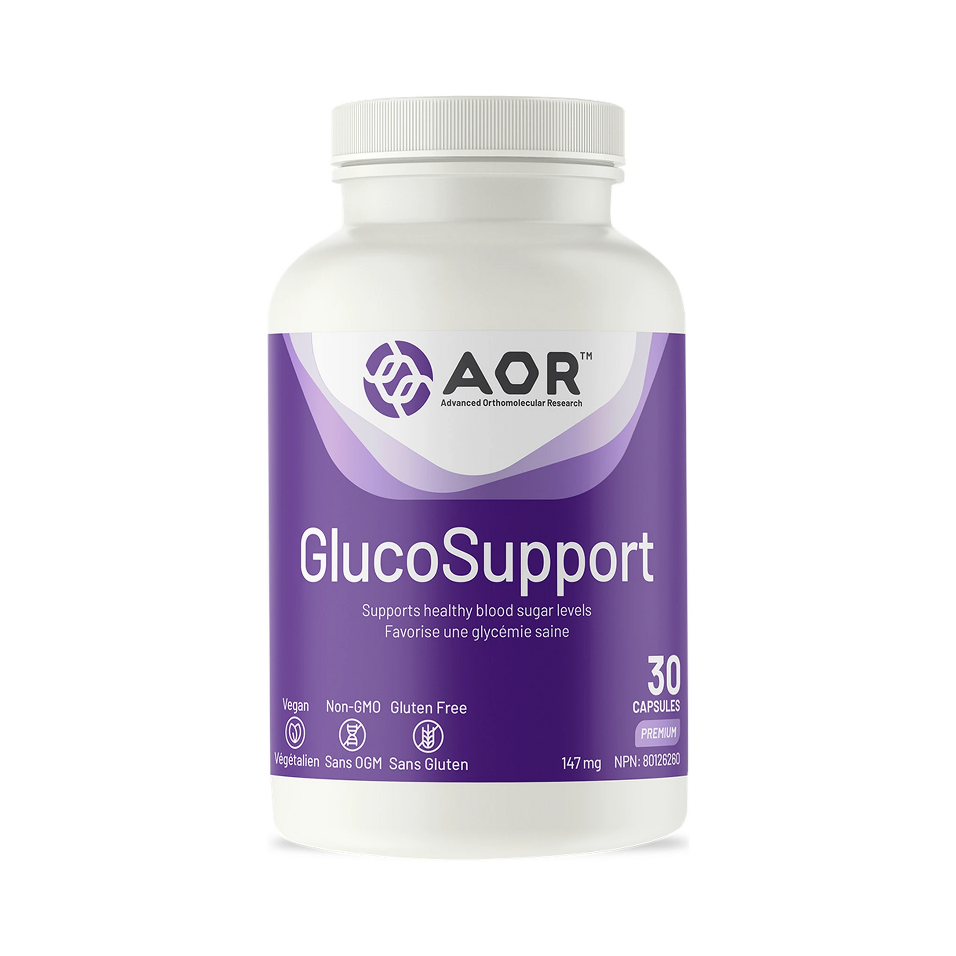 AOR GlucoSupport 30 Capsules