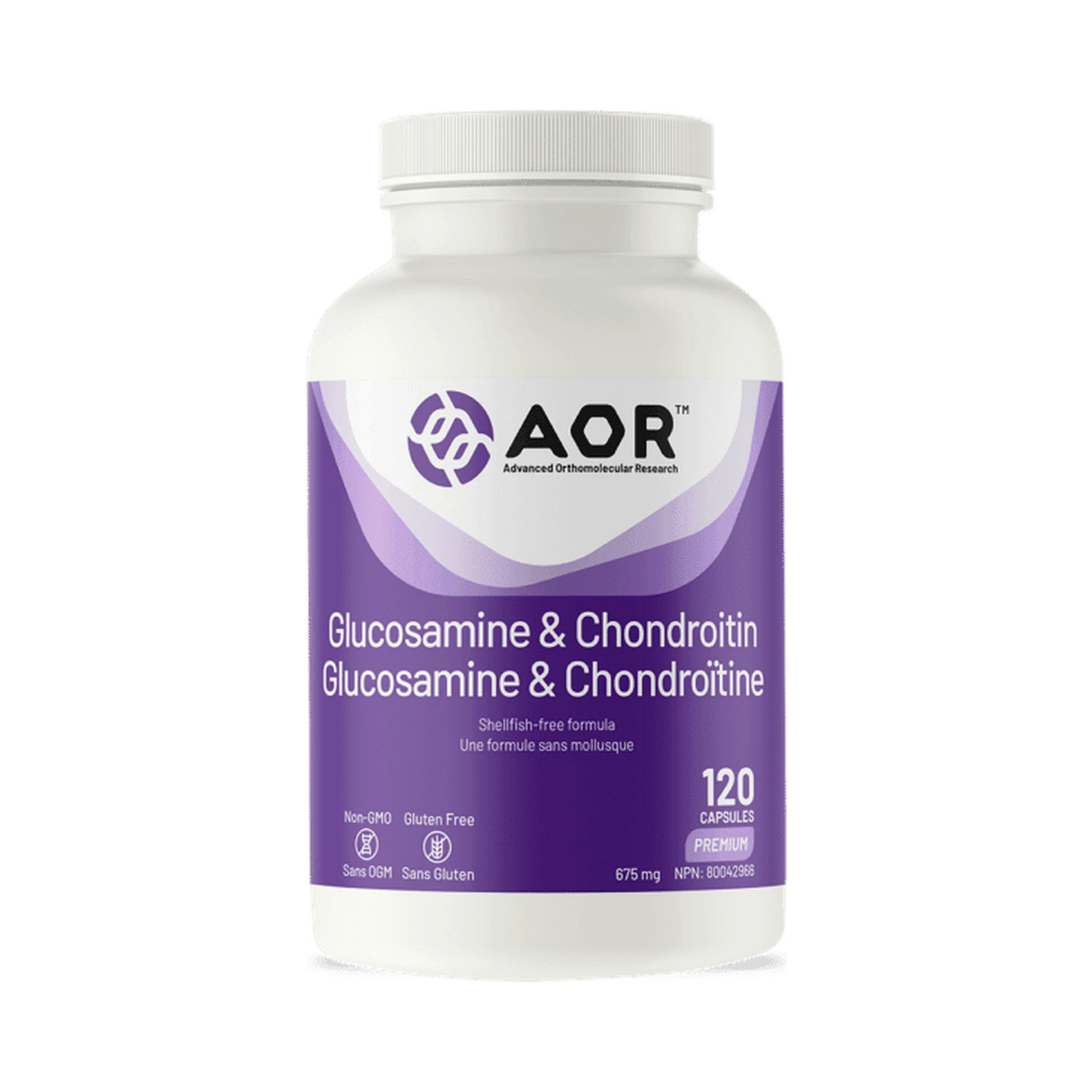 AOR Glucosamine & Chondroitin 120 Capsules