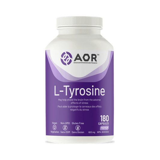 AOR L-Tyrosine 180 Capsules