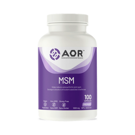 AOR MSM 100 Capsules