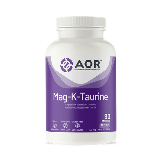 AOR Mag-K-Taurine 90 Capsules