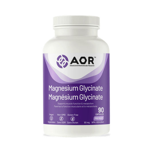 AOR Magnesium Glycinate 90 Capsules