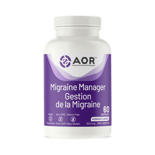 AOR Migraine Manager 60 Capsules
