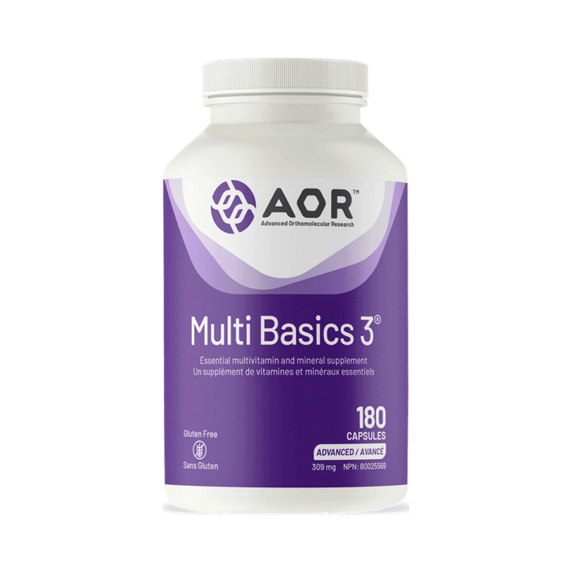 AOR Multi Basics 3 180 Capsules