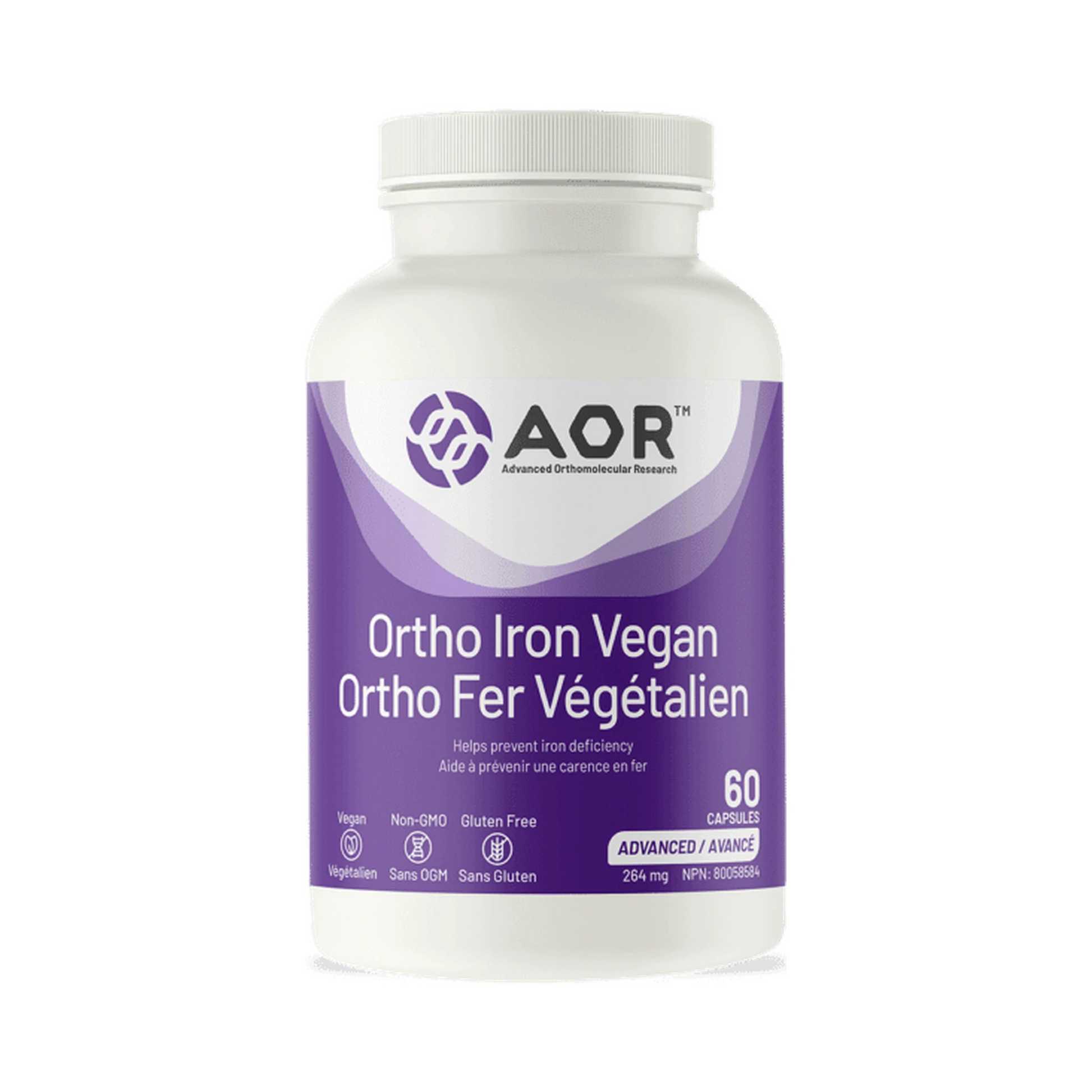AOR Ortho Iron Vegan 60 Capsules