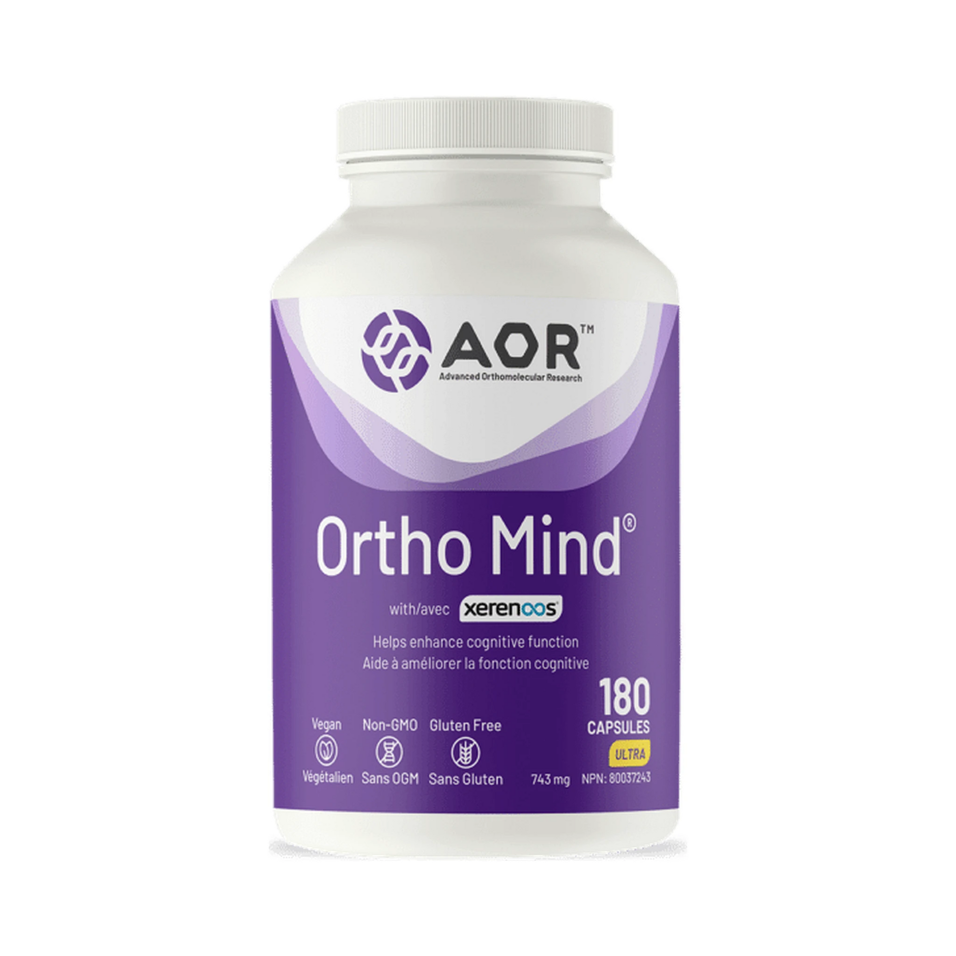 AOR Ortho Mind 180 Capsules