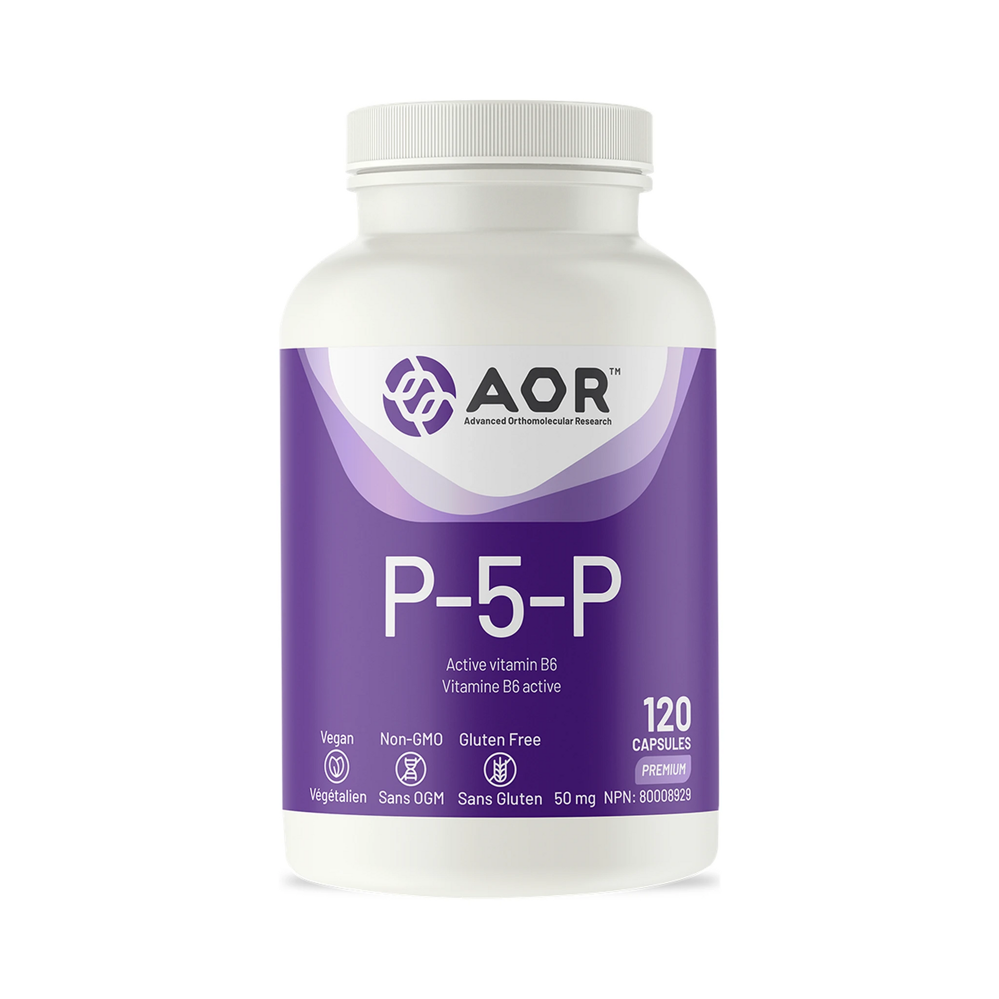 AOR P-5-P 120 Softgels