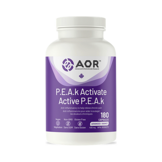 AOR P.E.A.k Activate 400 mg 180 Capsules