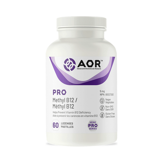 AOR PRO Methyl B12 - 5 mg 60 Tablets 