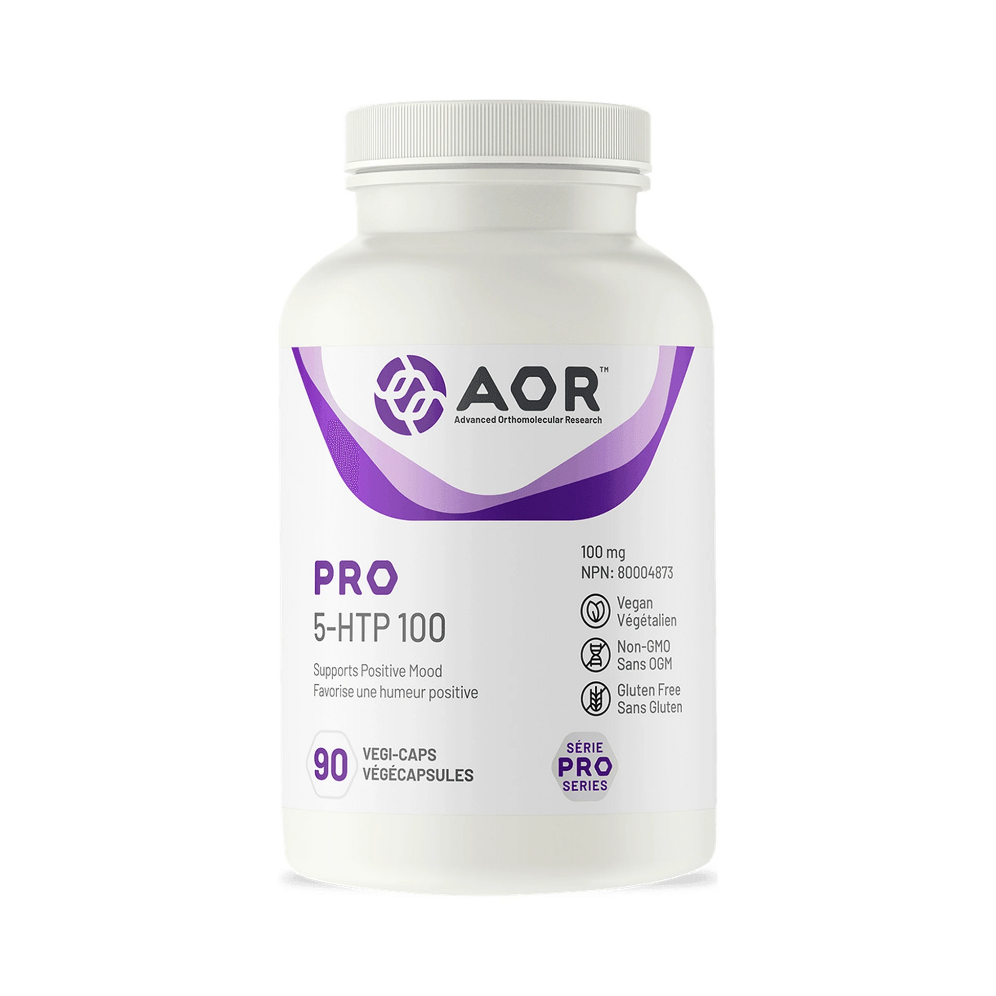AOR Pro 5-HTP 100 90 Capsules 