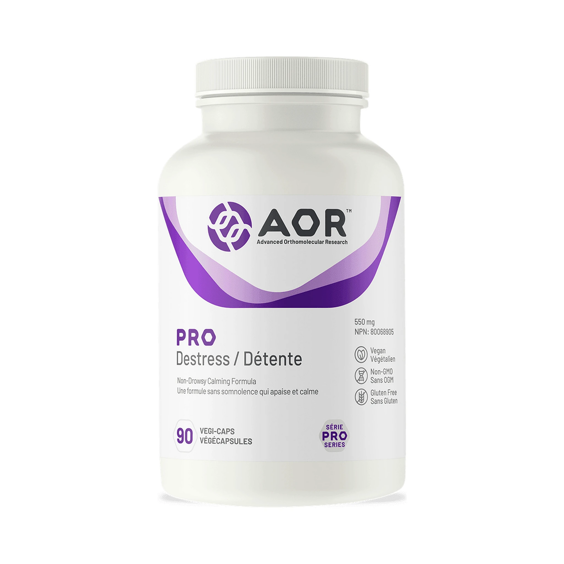 AOR Pro Destress 90 Capsules 