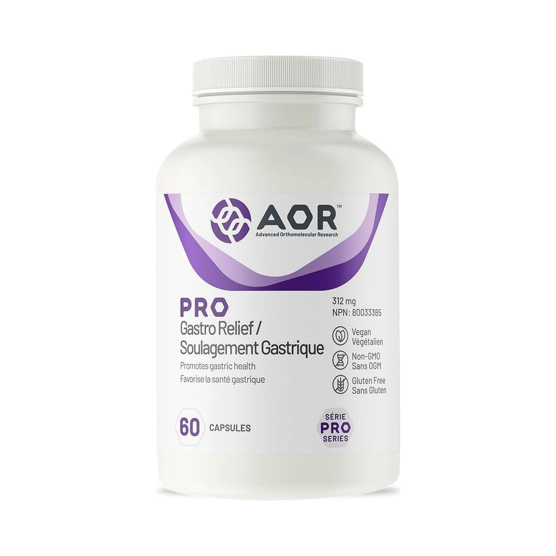 AOR Pro Gastro Relief 60 Capsules 