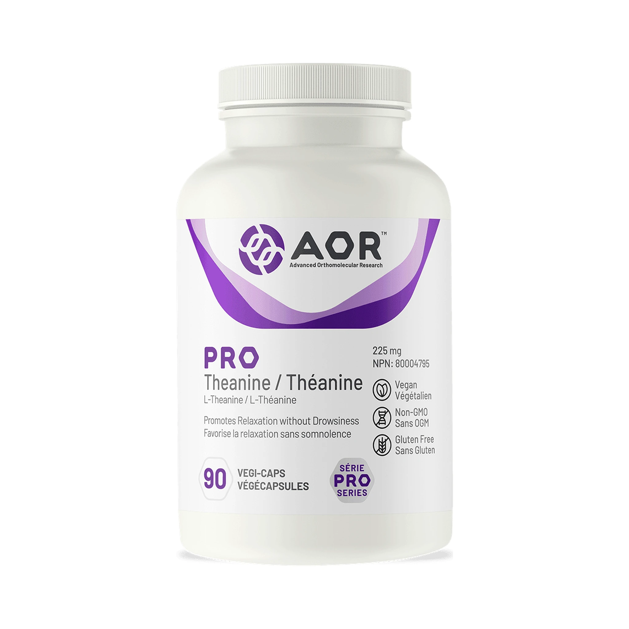AOR Pro Theanine 90 Capsules – Wellness Supplement