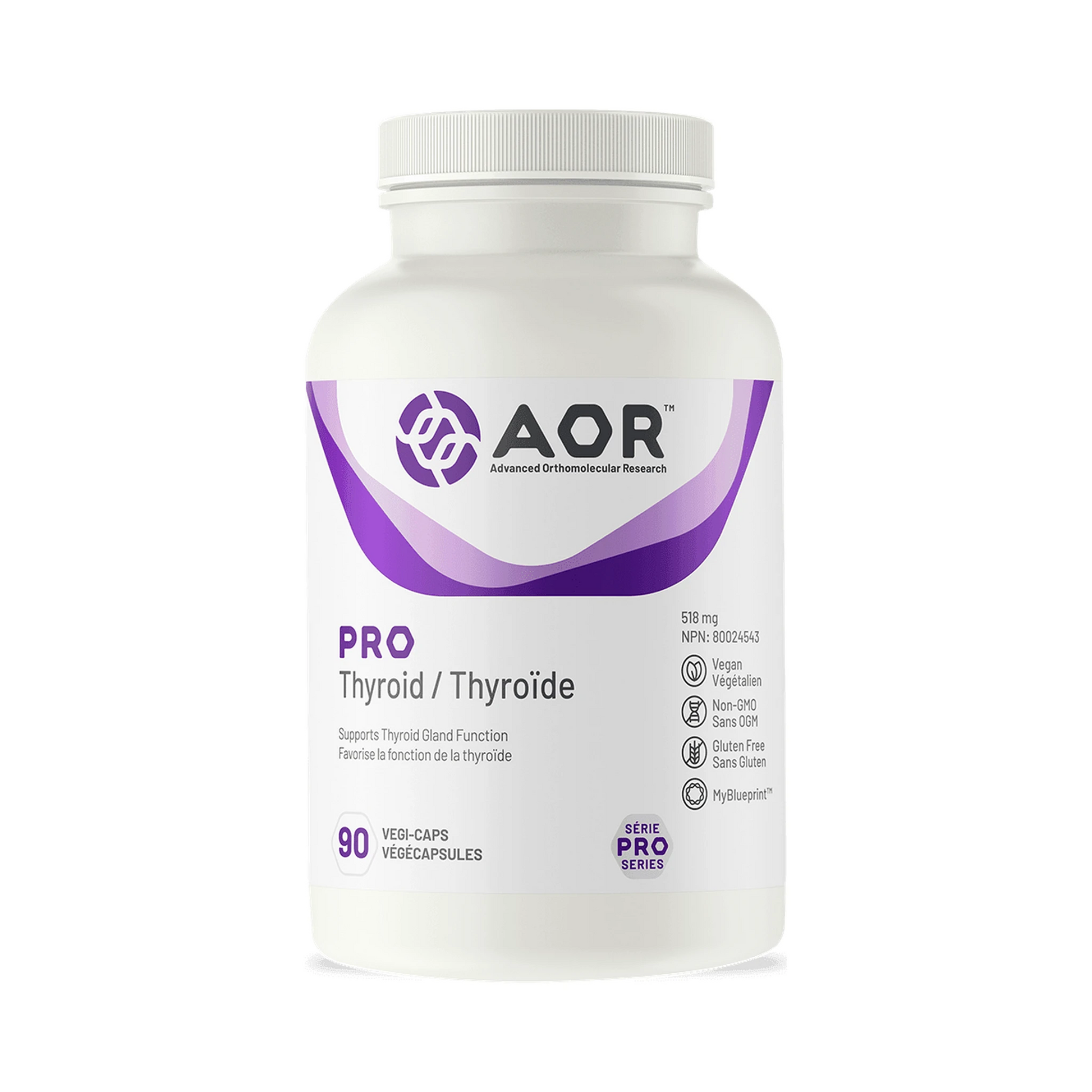 AOR Pro Thyroid 90 Capsules - 