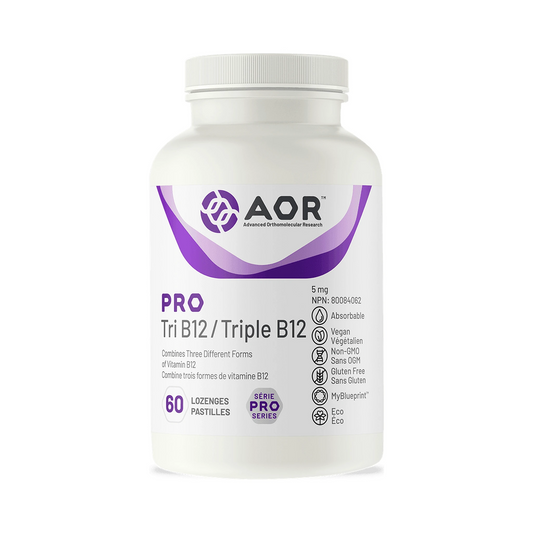 AOR Pro Tri B12 60 Tablets 