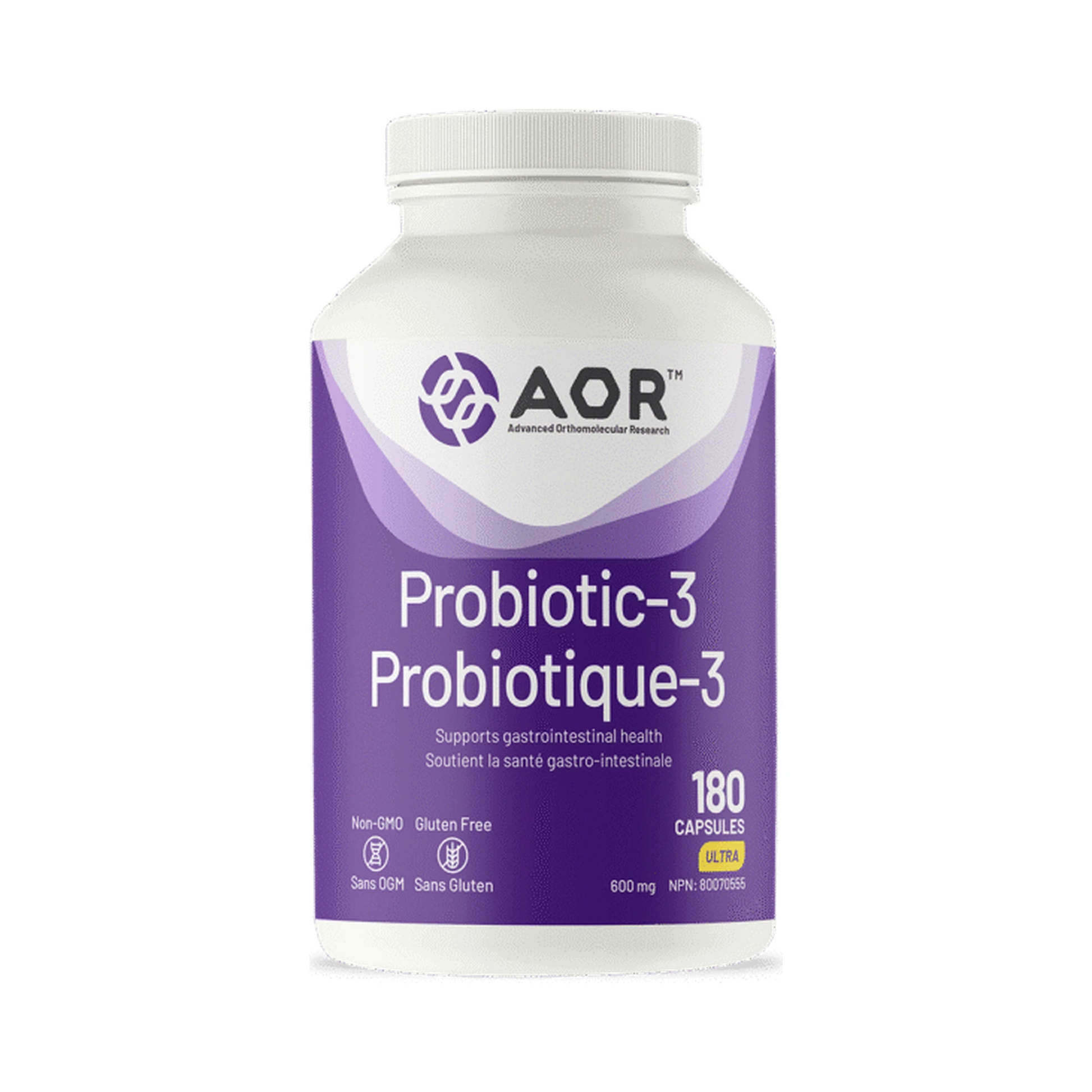 AOR Probiotic-3 180 Capsules
