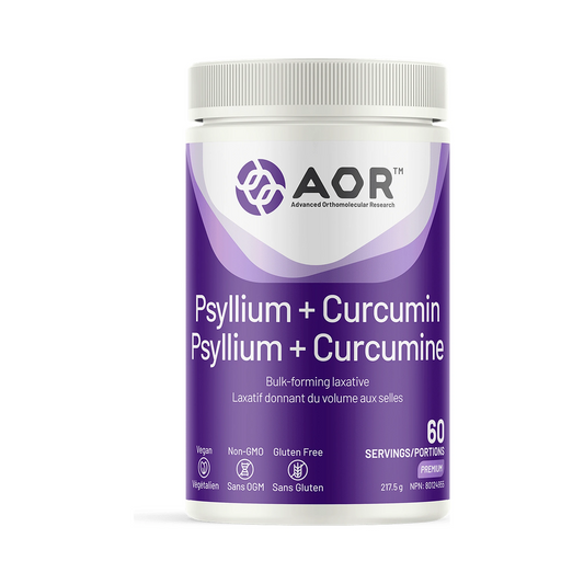 AOR Psyllium + Curcumin Powder 217.5g