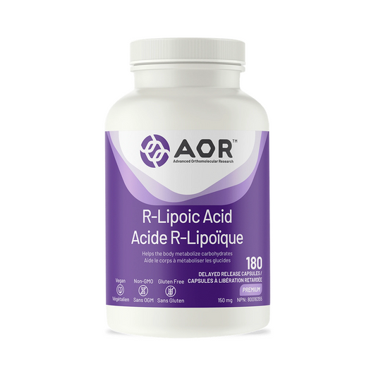 AOR R-Lipoic Acid 180 Capsules
